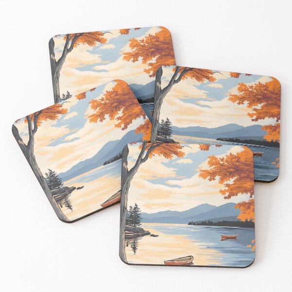 Item preview, Serene Canoes on Lake Champlain designed and sold by Studio Axis.