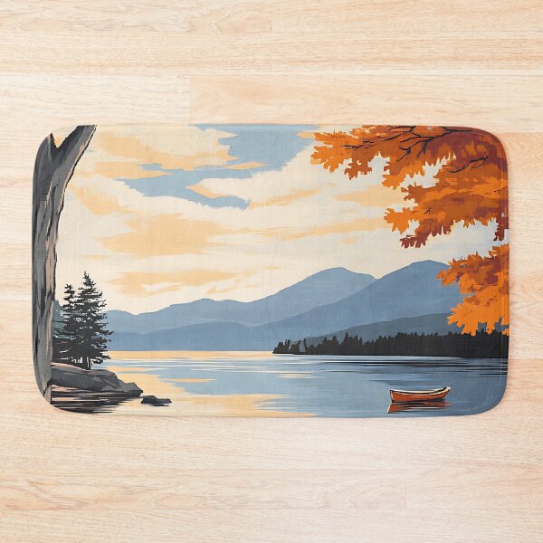 Item preview, Serene Canoes on Lake Champlain designed and sold by Studio Axis.