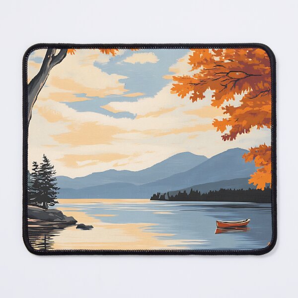 Item preview, Serene Canoes on Lake Champlain designed and sold by Studio Axis.