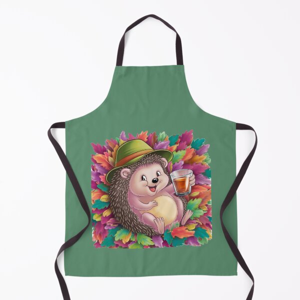 Item preview, Autumn, cute, cheerful, little hedgehog designed and sold by DZIERANA.