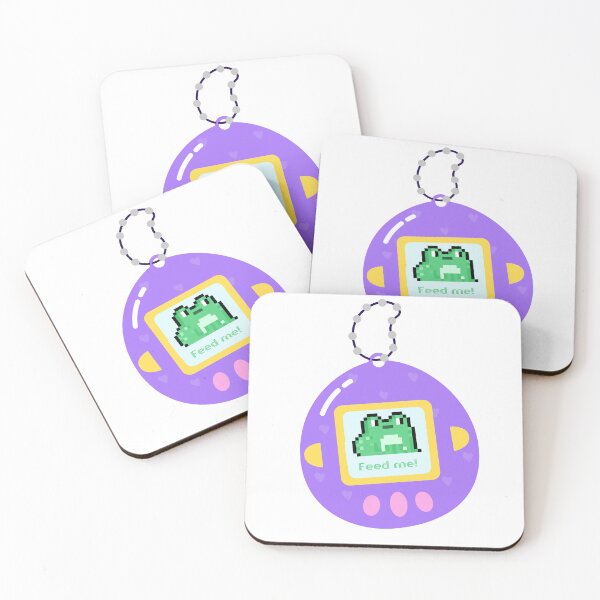Item preview, Feed Me Tamagotchi Frog designed and sold by KookiewthTae.