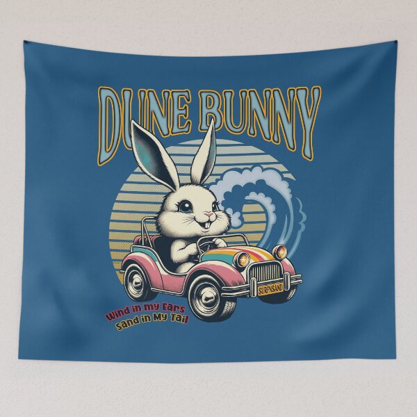 Item preview, Dune Bunny Beach Buggy Summer Vibe Art designed and sold by CRHPOD20.
