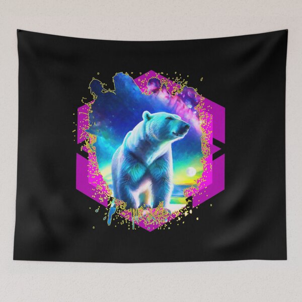 Item preview, Abstract Stellar Bear designed and sold by Nostalgia Busters.