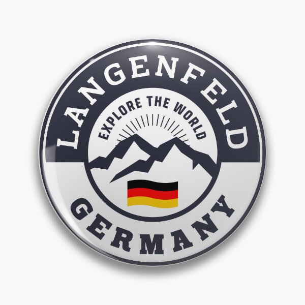Item preview, Langenfeld Germany Black and White Crest designed and sold by World Designs.