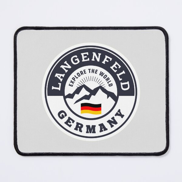 Item preview, Langenfeld Germany Black and White Crest designed and sold by World Designs.