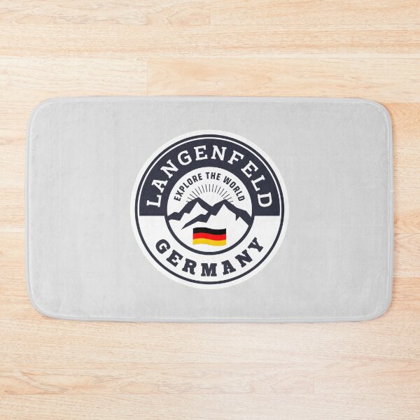 Item preview, Langenfeld Germany Black and White Crest designed and sold by World Designs.