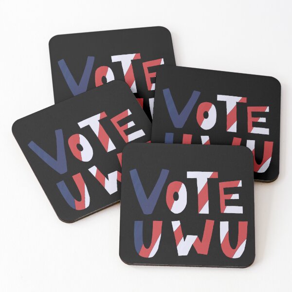 Item preview, Vote UWU designed and sold by meteorcabbage.