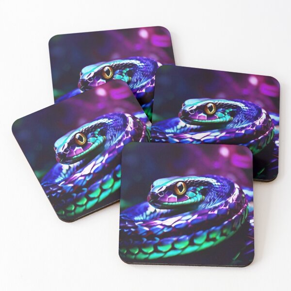 Item preview,  green snake designed and sold by LauraGCastro.