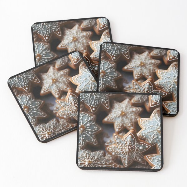 Item preview, gingerbread stars for Christmas, gingerbread stars,  Christmas stars designed and sold by PRYMULLART.