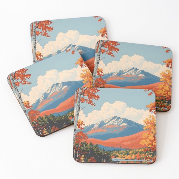 Item preview, Mount Mansfield Reflected in Autumn Pond designed and sold by Studio Axis.