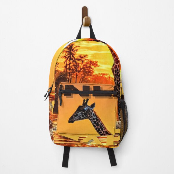 Item preview, UNLMTD EXPLR: Giraffe Sunset Adventure Art Print designed and sold by MelissaMelovich.