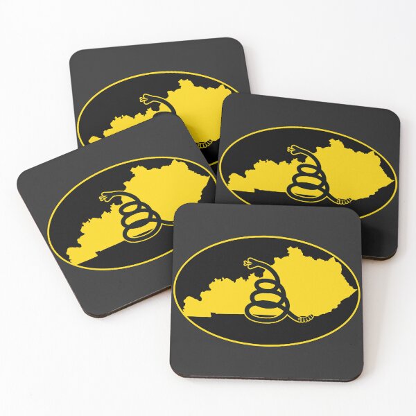 Item preview, KENTUCKY - Freedom Is The Superpower - Modern Gadsden Snake Flag - Dont Tread On Me design designed and sold by pelagio.