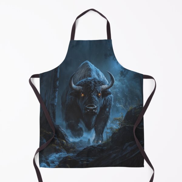 Item preview, Black mystical bison designed and sold by valerko26.