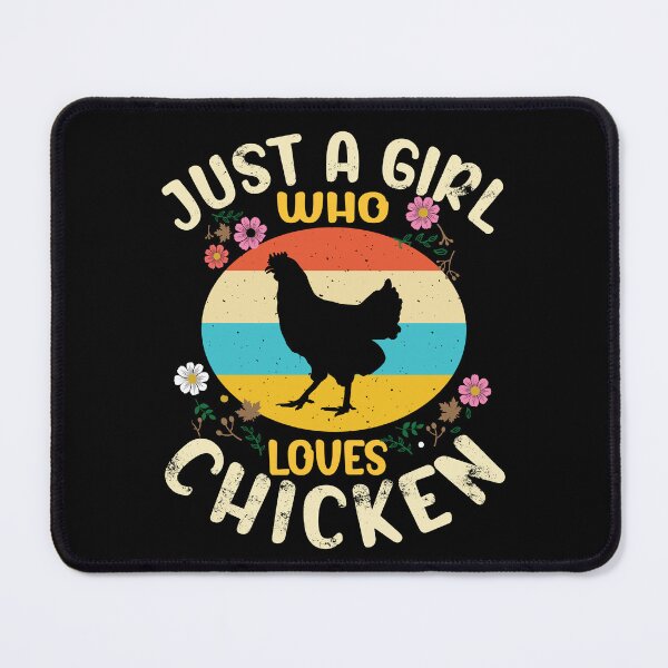 Item preview, Just A Girl Who Loves Chickens Cute Floral Women & Girls   designed and sold by NNStoreFreiburg.