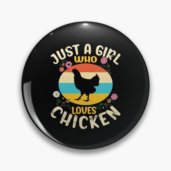 Item preview, Just A Girl Who Loves Chickens Cute Floral Women & Girls   designed and sold by NNStoreFreiburg.
