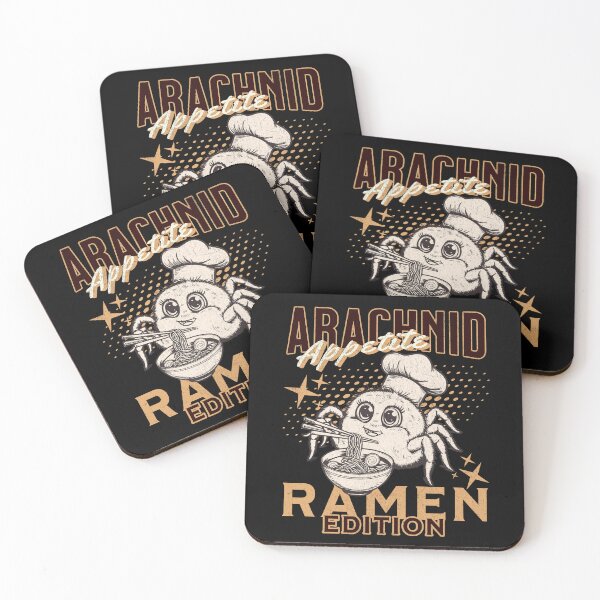 Item preview, Arachnid Appetite: Ramen Edition - SPIDER EATING RAMEN designed and sold by justyna-s28.