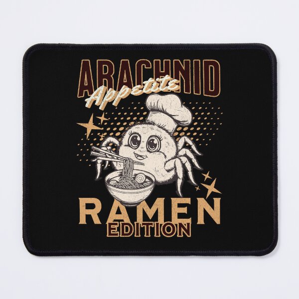 Item preview, Arachnid Appetite: Ramen Edition - SPIDER EATING RAMEN designed and sold by justyna-s28.