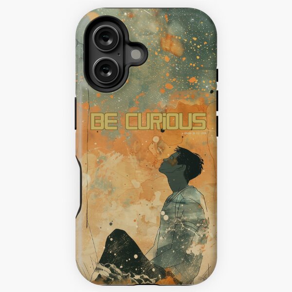 BE CURIOUS iPhone Tough Case