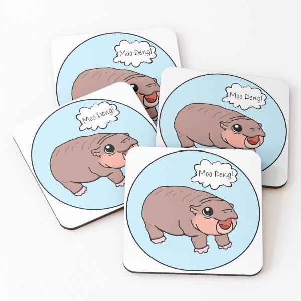Item preview, Moo Deng designed and sold by ProfanityFarm.