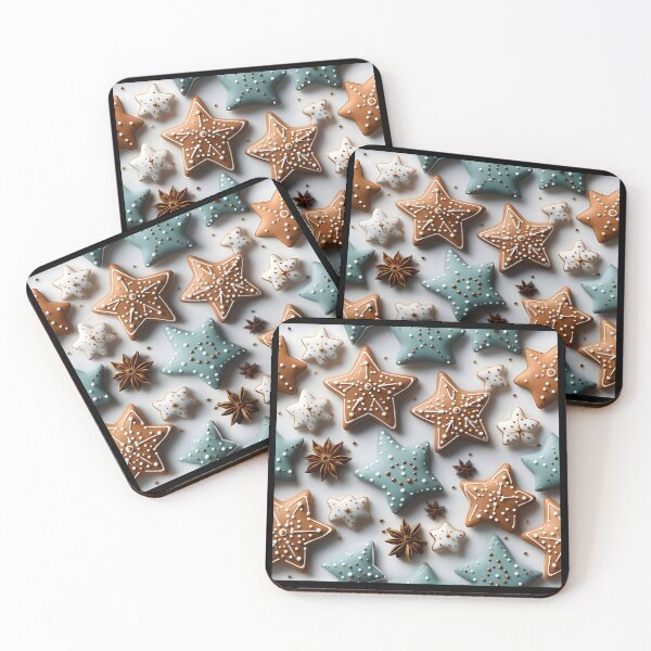 Item preview, gingerbread stars for Christmas, gingerbread stars,  Christmas stars designed and sold by PRYMULLART.