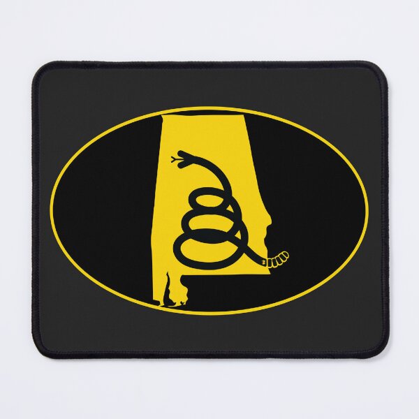 Item preview, ALABAMA - Freedom Is The Superpower - Modern Gadsden Snake Flag - Dont Tread On Me design designed and sold by pelagio.