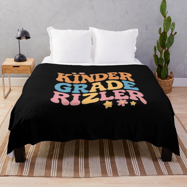 Aperçu de l'œuvre Typographie psychédélique rétro pour enfants Rizler créée et vendue par love3617.