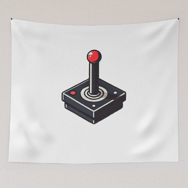 Item preview, Retro Joystick Gaming Art designed and sold by QuirkWears.
