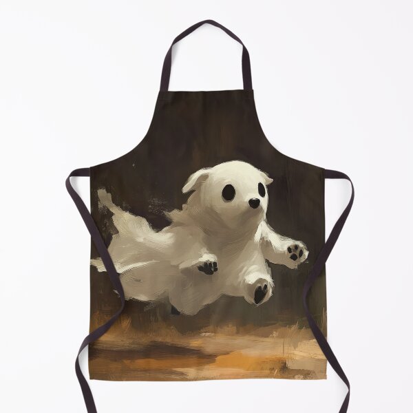 Item preview, Adorable Ghost Dog - Whimsical Halloween Art designed and sold by Studio Axis.