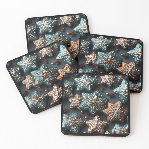 Item preview, gingerbread stars for Christmas, gingerbread stars,  Christmas stars designed and sold by PRYMULLART.