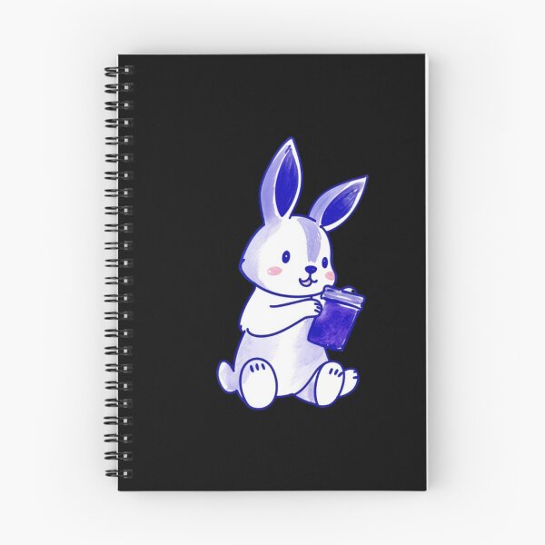 Item preview, Rabbit holding a blue jar designed and sold by savecloth.