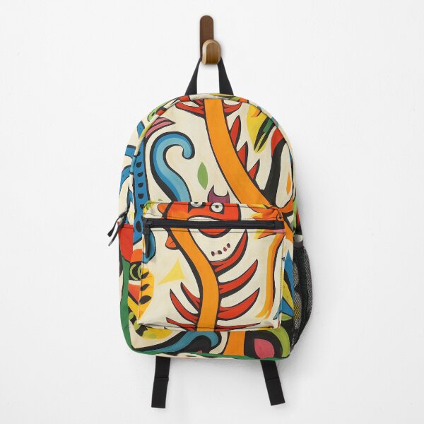 Item preview, Playful Jungle Creatures - Vibrant Abstract Art #3 designed and sold by NatureSight.