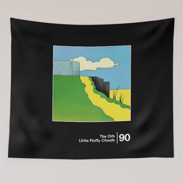 Item preview, Little Fluffy Clouds - Minimal Style Graphic Artwork  designed and sold by Saudade--.