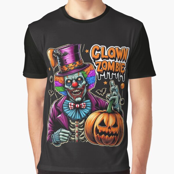 Item preview, Clowns zombies Halloween designed and sold by DigitalArtTK.