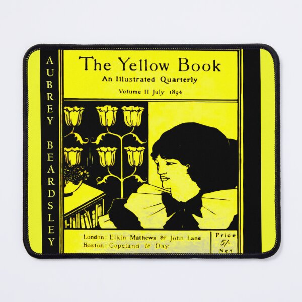 Item preview, Aubrey Beardsley illustration Yellow Book designed and sold by EelandOctopus.