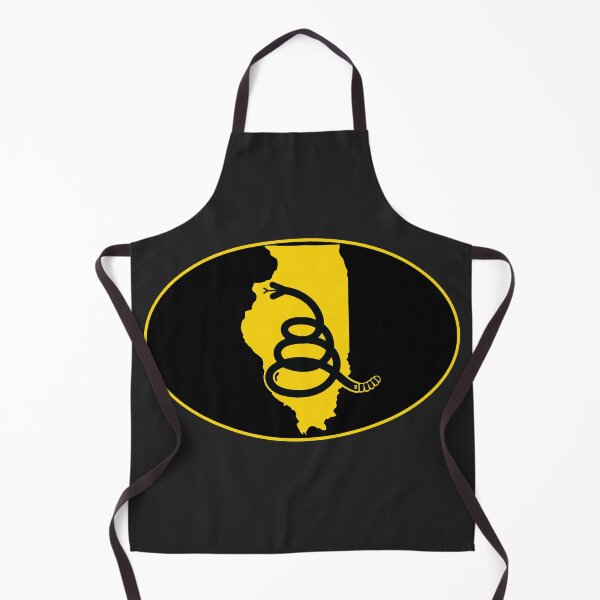 Item preview, ILLINOIS - Freedom Is The Superpower - Modern Gadsden Snake Flag - Dont Tread On Me design designed and sold by pelagio.
