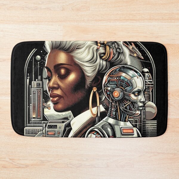 Artikelvorschau, Science-Fiction-Frau entworfen und verkauft von PulpVintage.