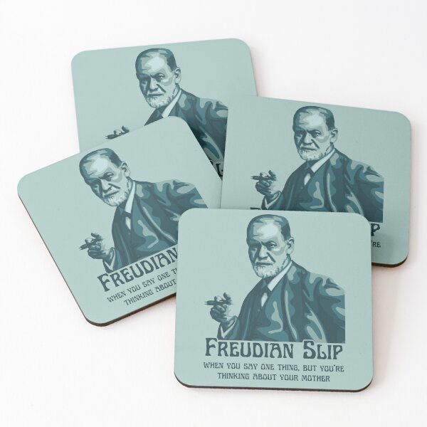 Item preview, Freudian Slip Portrait designed and sold by Unhinged Heather.