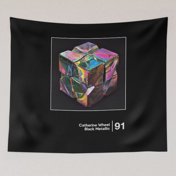 Item preview, Black Metallic - Minimal Style Graphic Artwork  designed and sold by Saudade--.