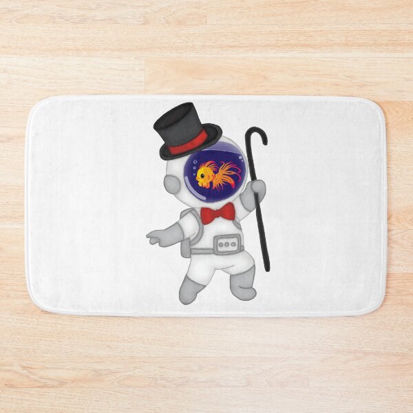 Item preview, Fish the Astronaut on Broadway designed and sold by ChaosAndLace.