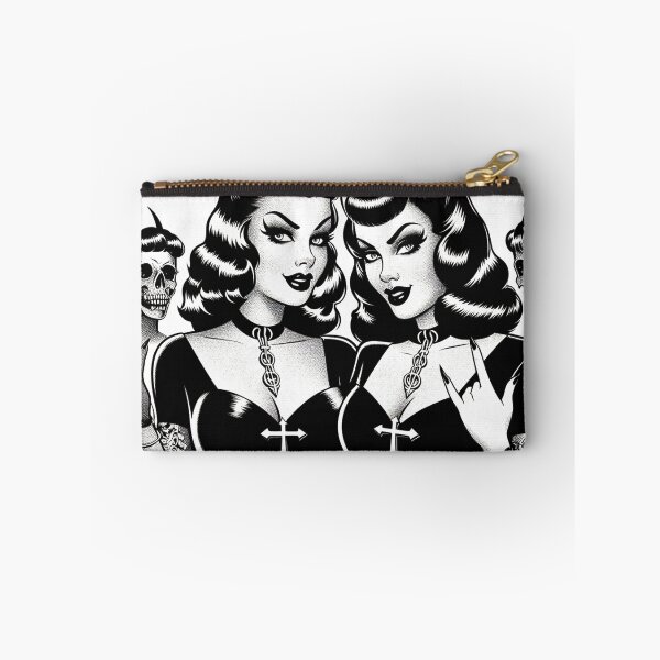 Item preview, Retro Evil Girls designed and sold by PulpVintage.