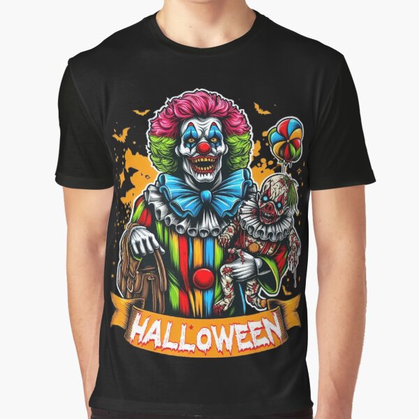 Item preview, Clowns zombies Halloween  designed and sold by DigitalArtTK.
