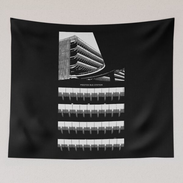 Item preview, Preston Bus Station - Brutalism designed and sold by AtomicUtopia.