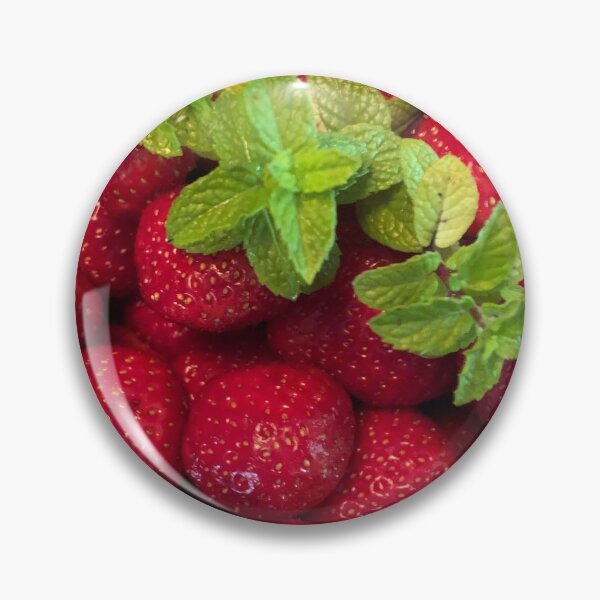 Item preview, Strawberries and Mint designed and sold by QuietCheer.