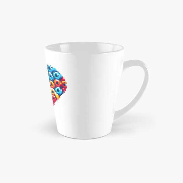 Item preview, Colorful pixel heart designed and sold by OtterDesigns.