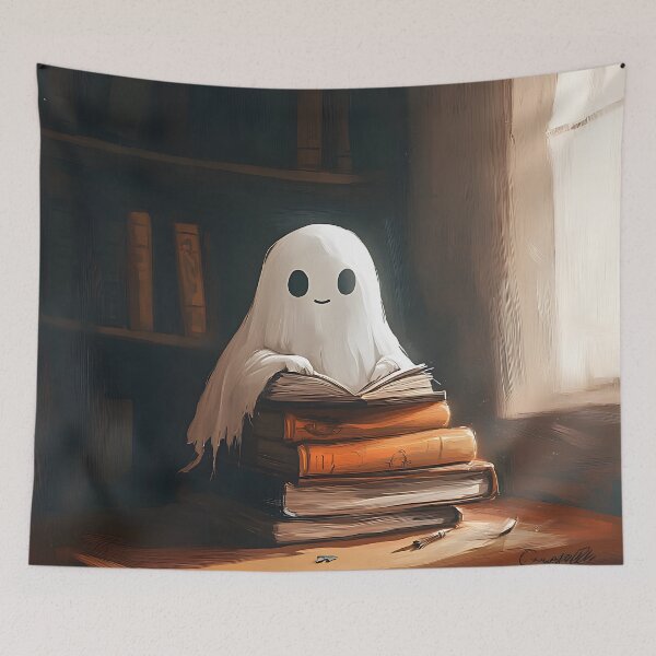 Item preview, Book Worm: Ghostly passion for reading designed and sold by Studio Axis.