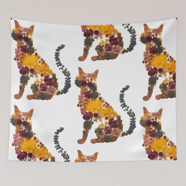 Item preview, Feline Saped:  Collection of Dried Pressed Flowers designed and sold by EmeraldeaArt.