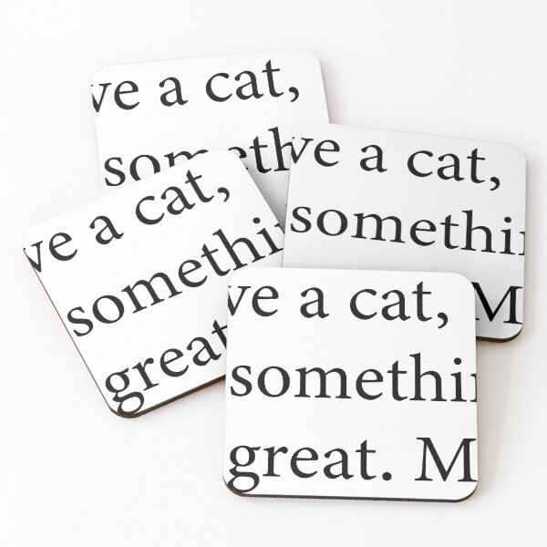 Item preview, "Cat Haiku 1, If you have a cat" designed and sold by HuzzaCreative.