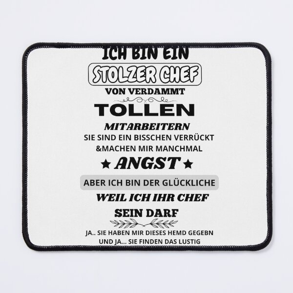 Item preview, Ich Bin Ein Stolzer Chef Von Verdammt Tollen Mitarbeitern designed and sold by ELK20.