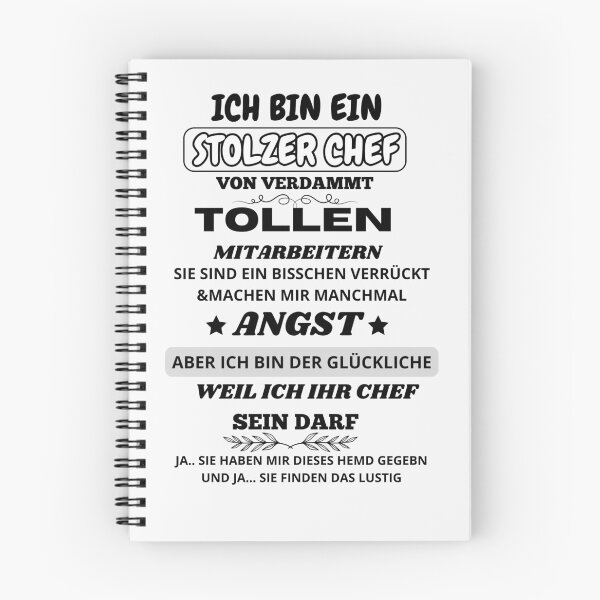Item preview, Ich Bin Ein Stolzer Chef Von Verdammt Tollen Mitarbeitern designed and sold by ELK20.