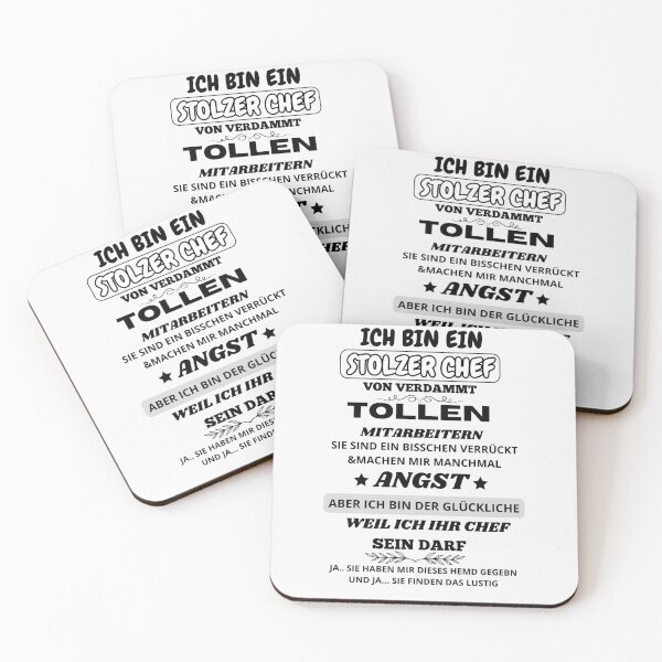 Item preview, Ich Bin Ein Stolzer Chef Von Verdammt Tollen Mitarbeitern designed and sold by ELK20.